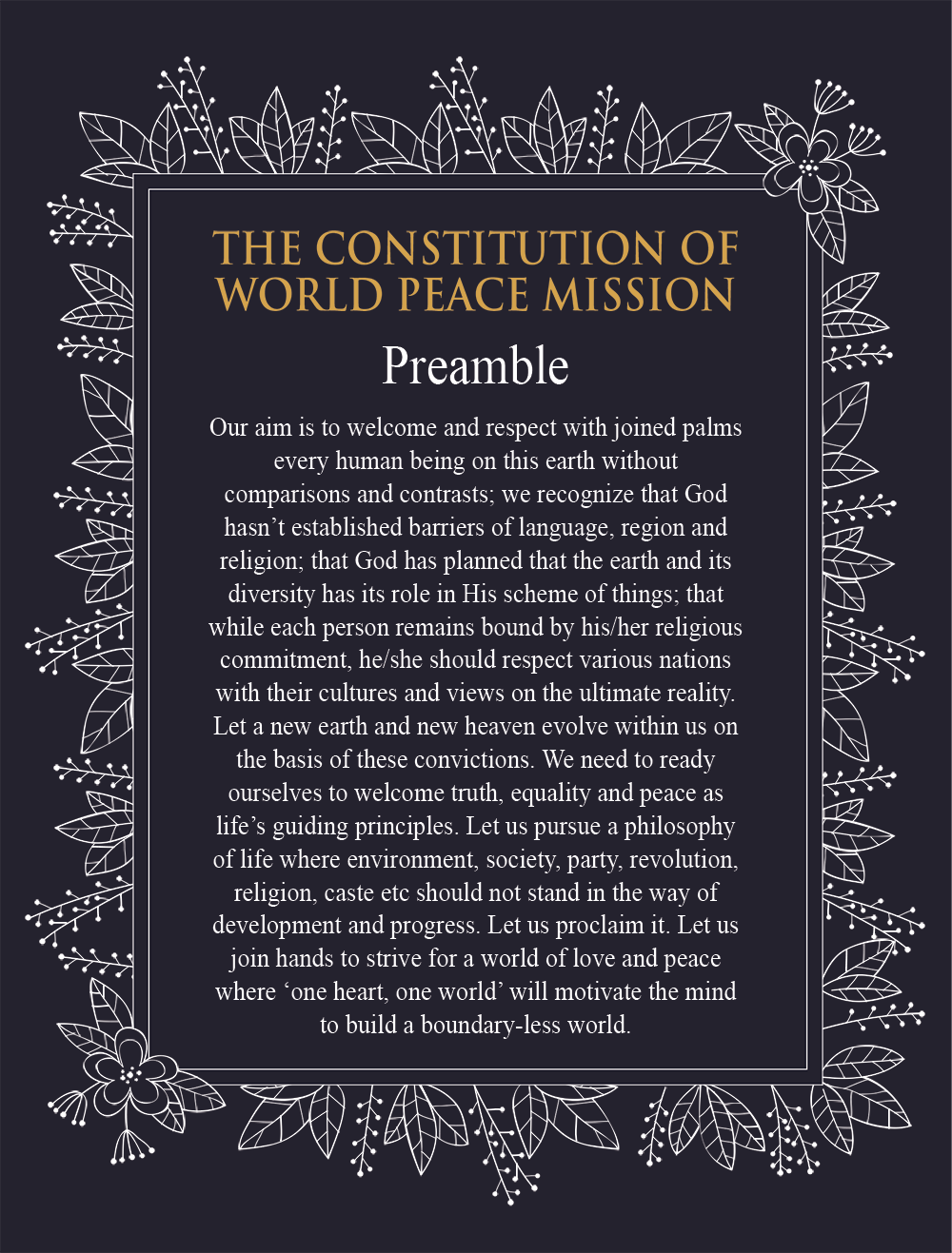 preamble